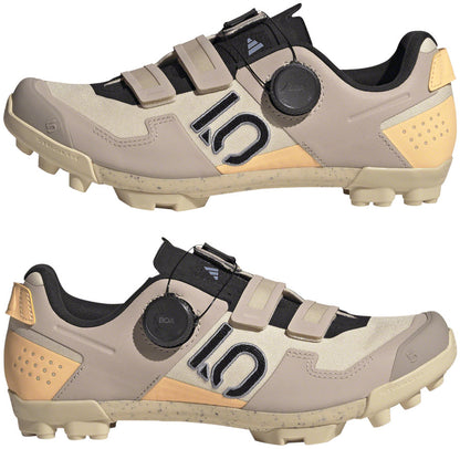 Kestrel Boa Mountain Clipless Shoes - Women's, Sand Strata/Silver Violet/Acid Orange - SH01502-04.jpg