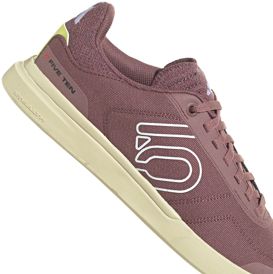 Sleuth DLX Canvas Flat Shoes - Women's, Quiet Crimson/Ftwr White/Core Black - SH01329-06.jpg