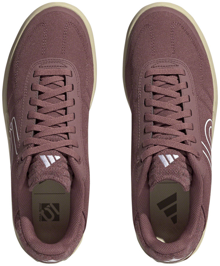 Sleuth DLX Canvas Flat Shoes - Women's, Quiet Crimson/Ftwr White/Core Black - SH01337-02.jpg