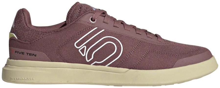 Sleuth DLX Canvas Flat Shoes - Women's, Quiet Crimson/Ftwr White/Core Black - SH01337-05.jpg