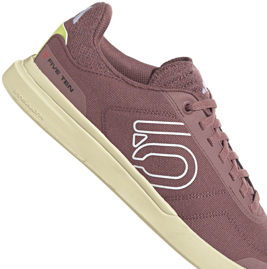 Sleuth DLX Canvas Flat Shoes - Women's, Quiet Crimson/Ftwr White/Core Black - SH01337-06.jpg