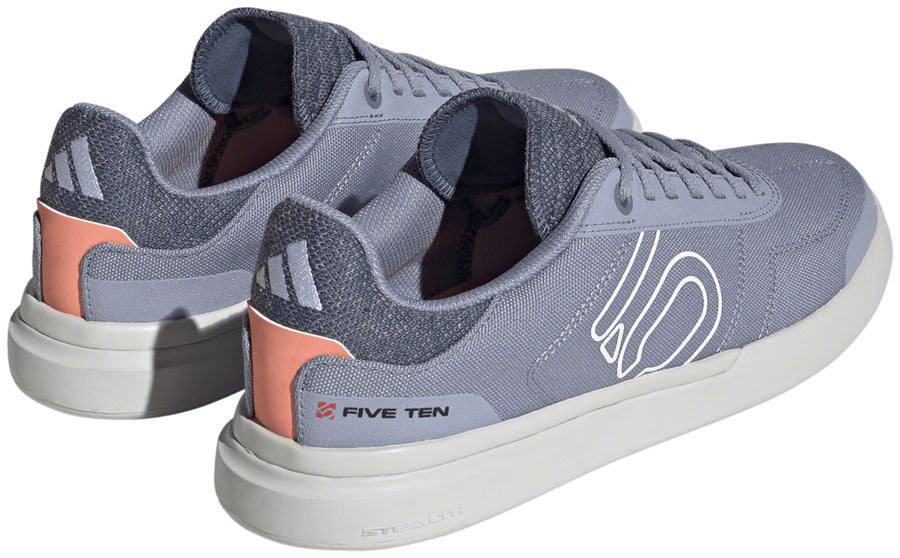 Sleuth DLX Canvas Flat Shoes - Women's, Silver Violet/Ftwr White/Coral Fusion - SH01327-01.jpg