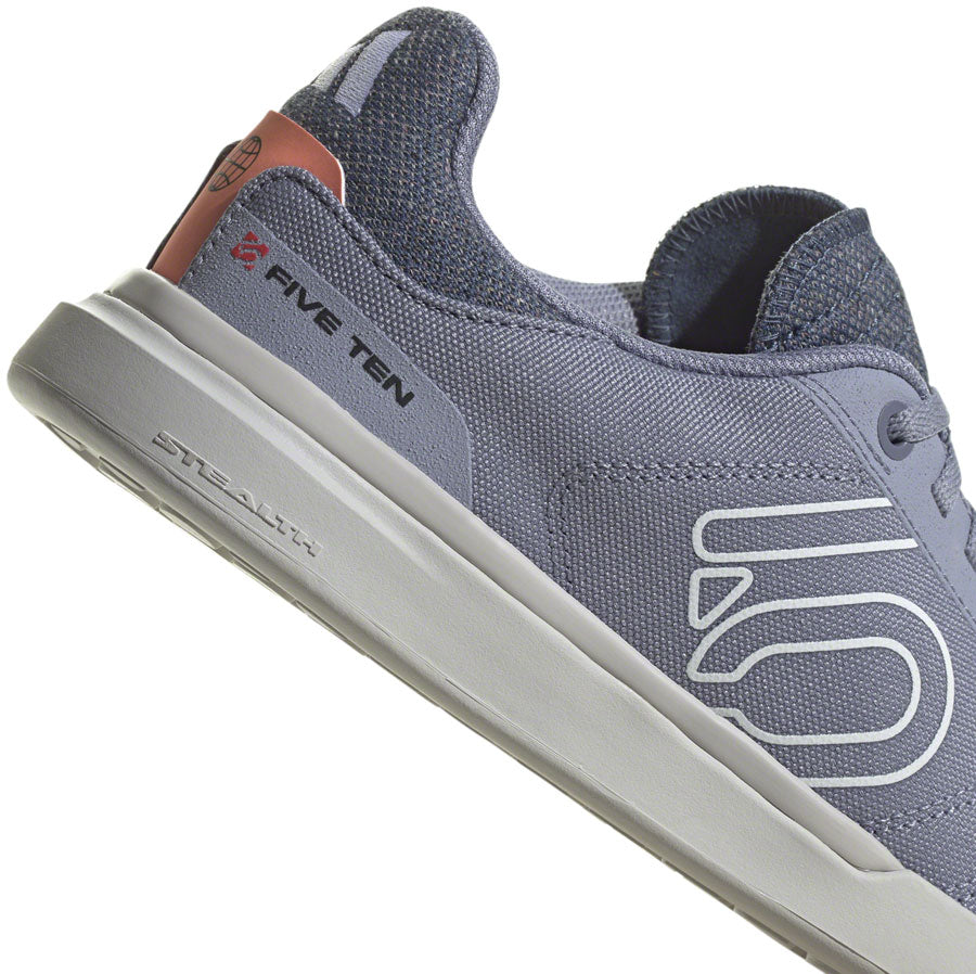 Sleuth DLX Canvas Flat Shoes - Women's, Silver Violet/Ftwr White/Coral Fusion - SH01327-06.jpg