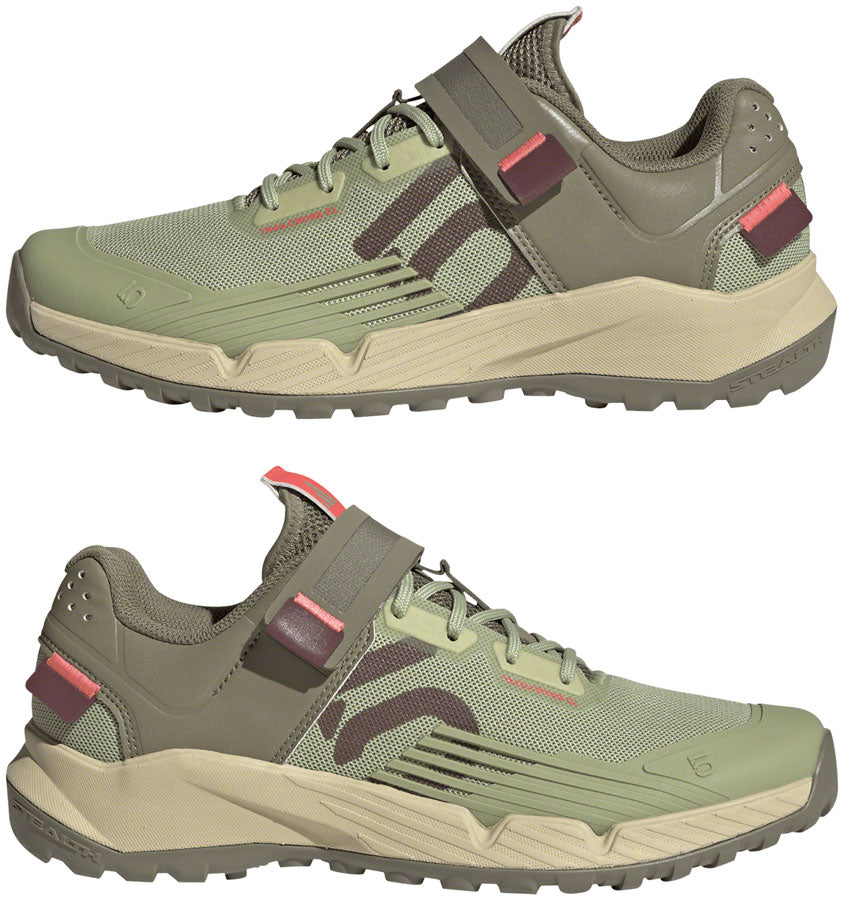 Trailcross Mountain Clipless Shoes - Women's, Magic Lime/Quiet Crimson/Orbit Green - SH01034-05.jpg