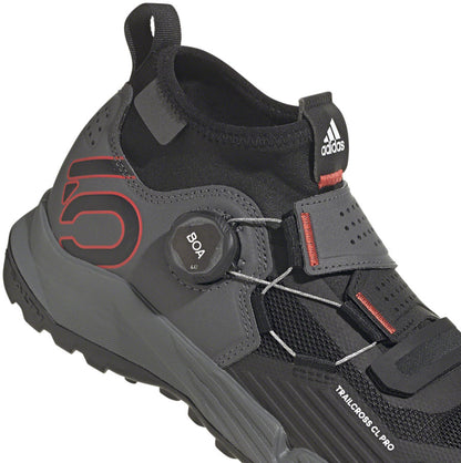 Trailcross Pro Mountain Clipless Shoes - Women's, Gray Five/Core Black/Red - SH00876-06.jpg