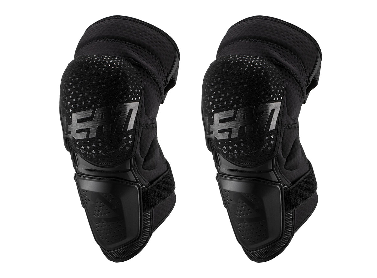 Leatt 3DF Hybrid Knee Guard - Black Black Small/Medium 