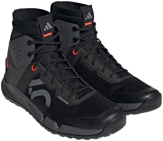 Trailcross Mid Pro Flat Shoes - Men's, Core Black / Grey Two / Solar Red - SH01605.jpg