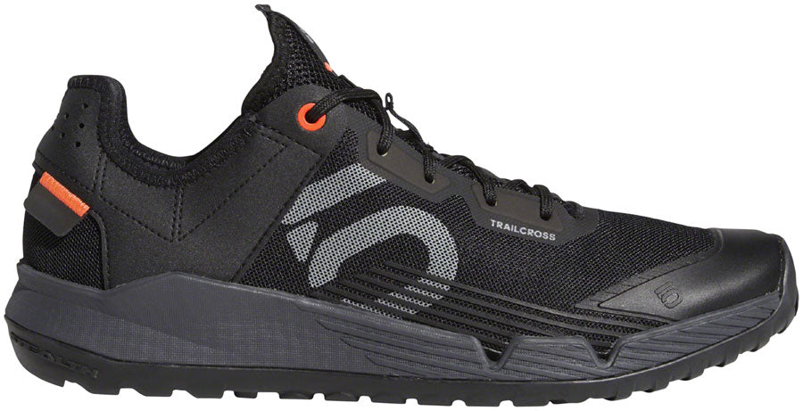Trailcross LT Flat Shoes - Men's, Black/Gray Two/Solar Red - SH7698-01.jpg