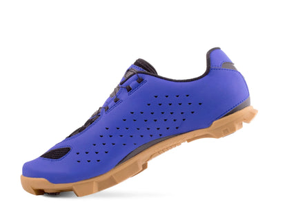 Lake MX219 MTB Shoe - Strong Blue-Gold