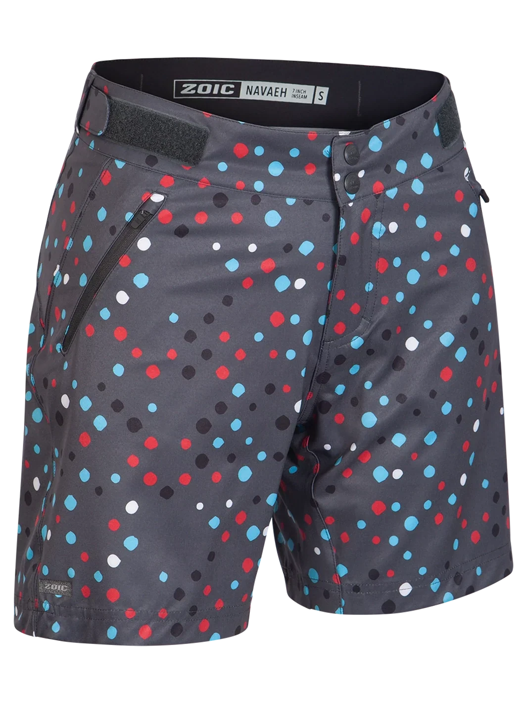 Zoic Naveah 7" MTB Short - Womens - Shadow Good Dot