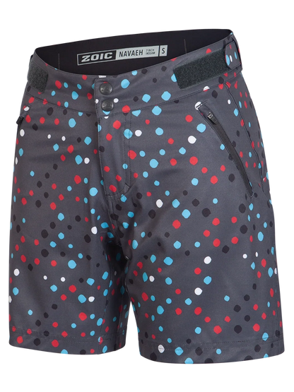 Zoic Naveah 7" MTB Short - Womens - Shadow Good Dot