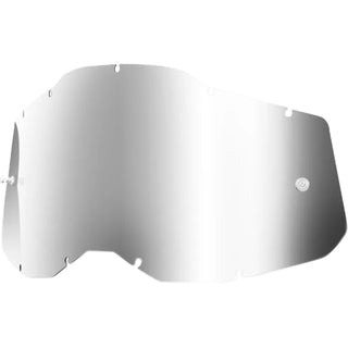 100% Accuri 2/Strata 2 Replacement Lens - Youth - Mirror Silver