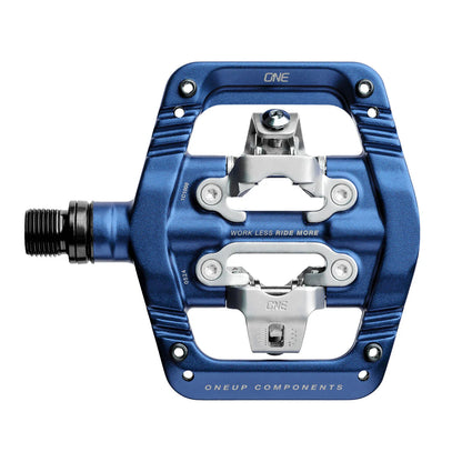 OneUp Clip MTB SPD Pedals - Dark Blue