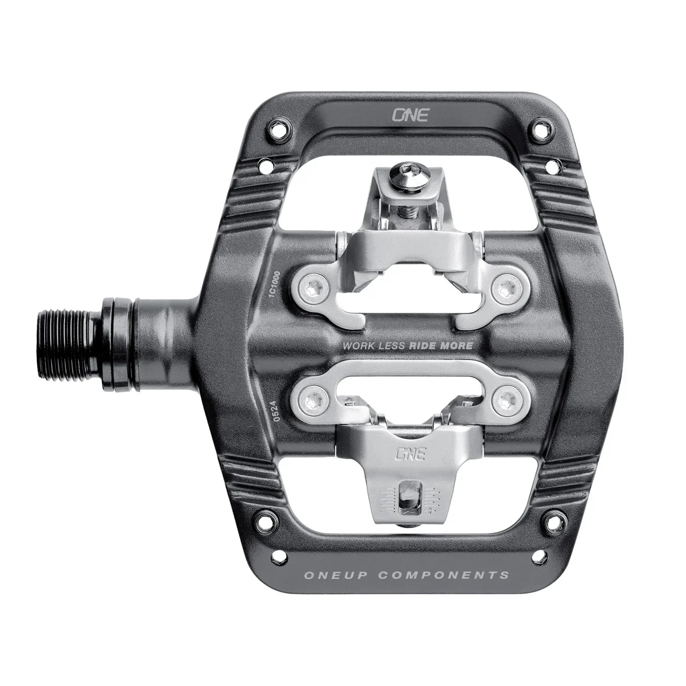 OneUp Clip MTB SPD Pedals - Gray