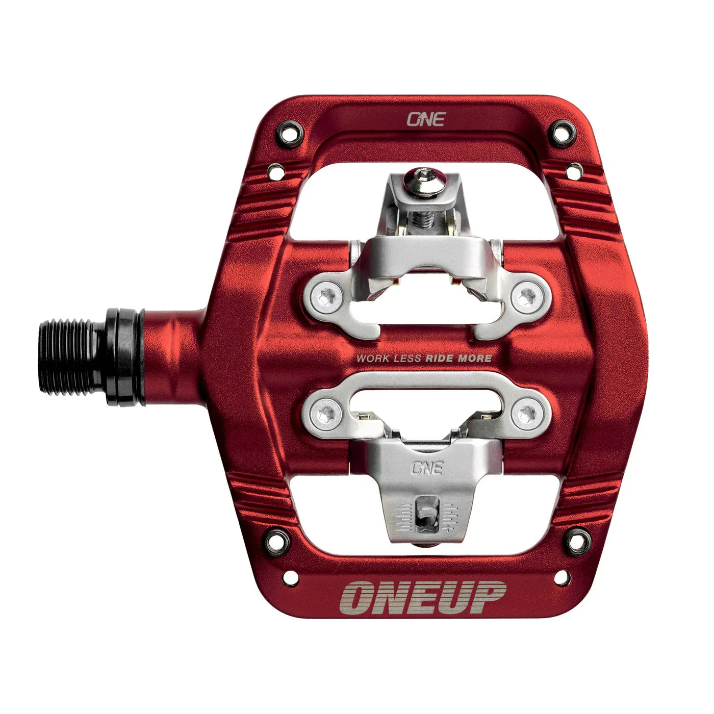 OneUp Clip MTB SPD Pedals - Red