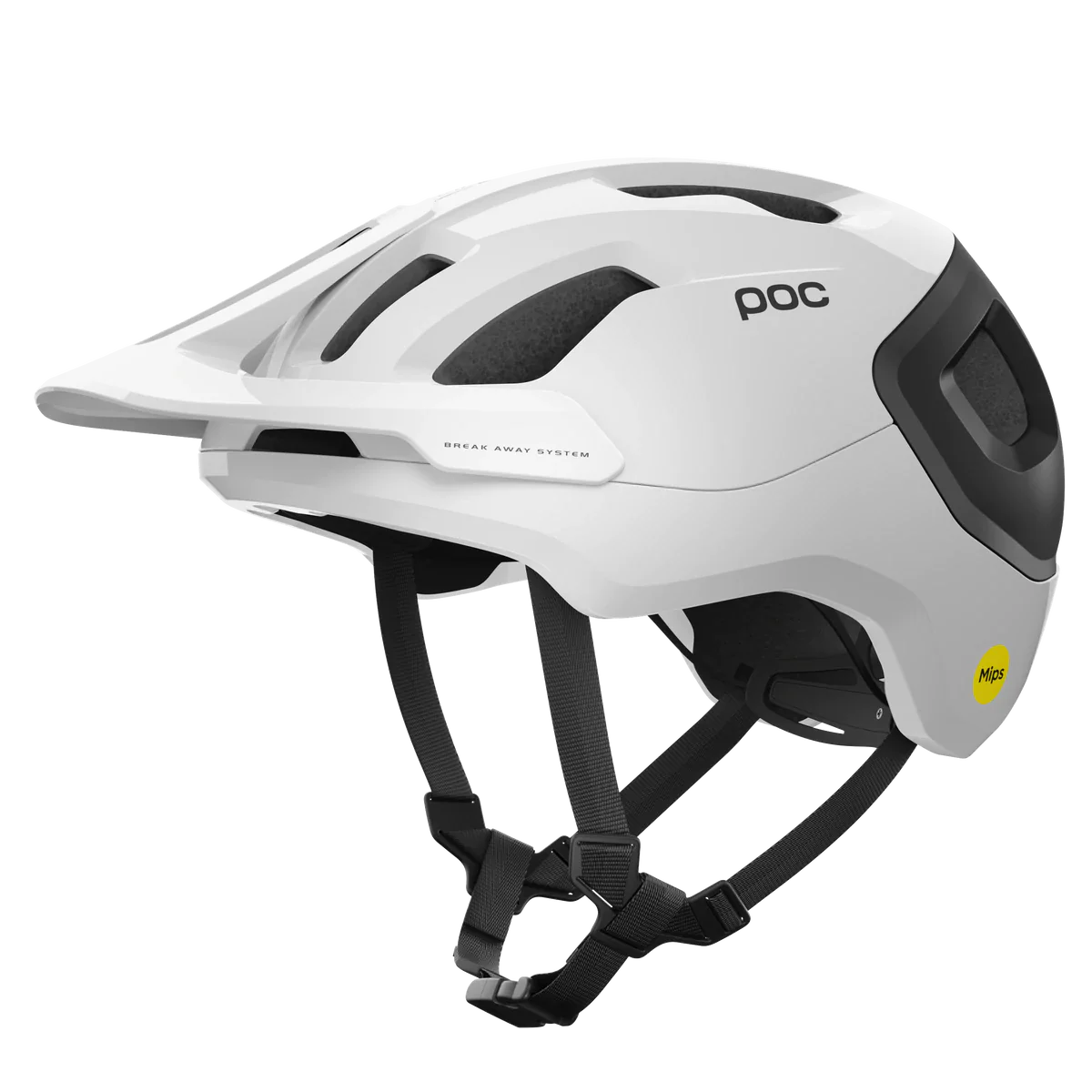 POC Axion Race MIPS MTB Helmet - Hydrogen White-Uranium Black Matt Hydrogen White - Uranium Black Matt X-Small 