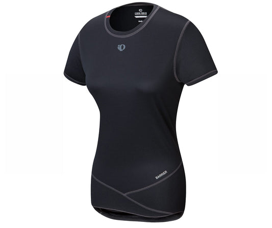 Pearl Izumi Barrier Short Sleeve Base Layer - Womens - Black Black Small 