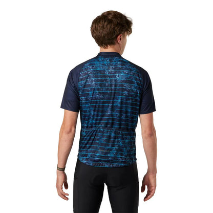 Pearl Izumi Classic Cycling Jersey - Blue Buzz-Dark Navy Diffuse