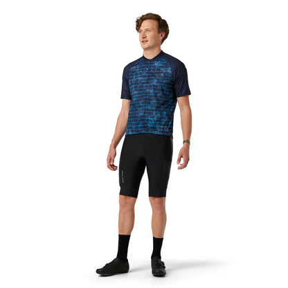 Pearl Izumi Classic Cycling Jersey - Blue Buzz-Dark Navy Diffuse