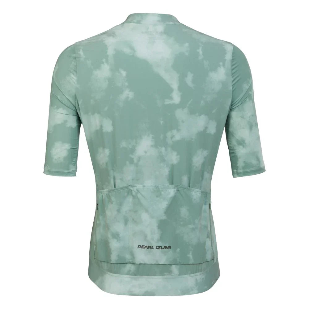 Pearl Izumi Expedition Short Sleeve Road Jersey - Womens - Green Bay Spectral
