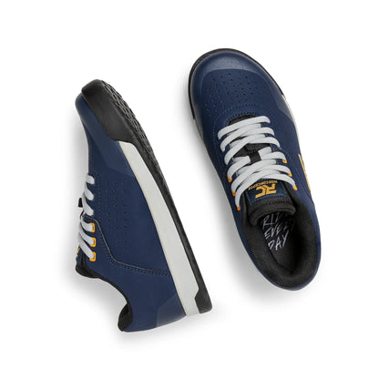 Ride Concepts Hellion Flat Pedal MTB Shoe - Womens - Midnight Blue-Sunflower