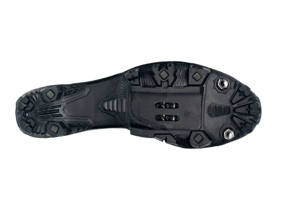 Lake MX177 MTB Shoe - Black-Black Reflective