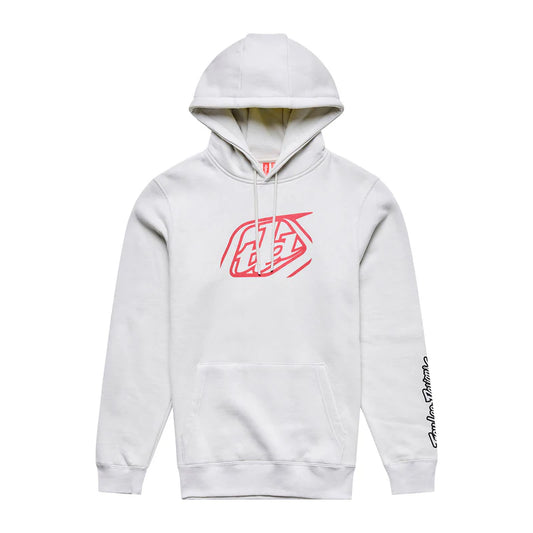 Troy Lee Designs Pullover Hoodie - Badge - Pumice