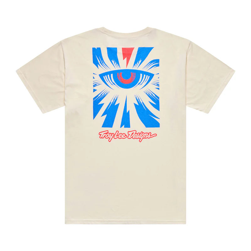 Troy Lee Designs Cyborg Short Sleeve Tee - Vintage White