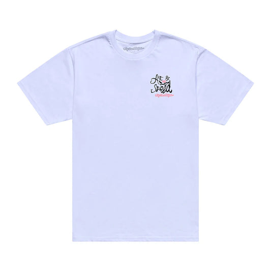 Troy Lee Designs Heritage Short Sleeve Tee - White