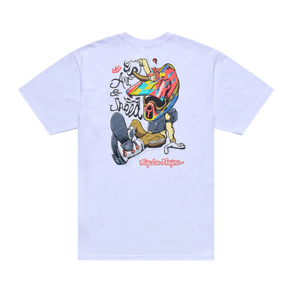 Troy Lee Designs Heritage Short Sleeve Tee - White