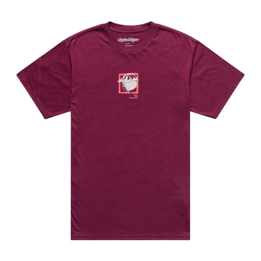 Troy Lee Designs Portrait Short Sleeve Tee - Sangria