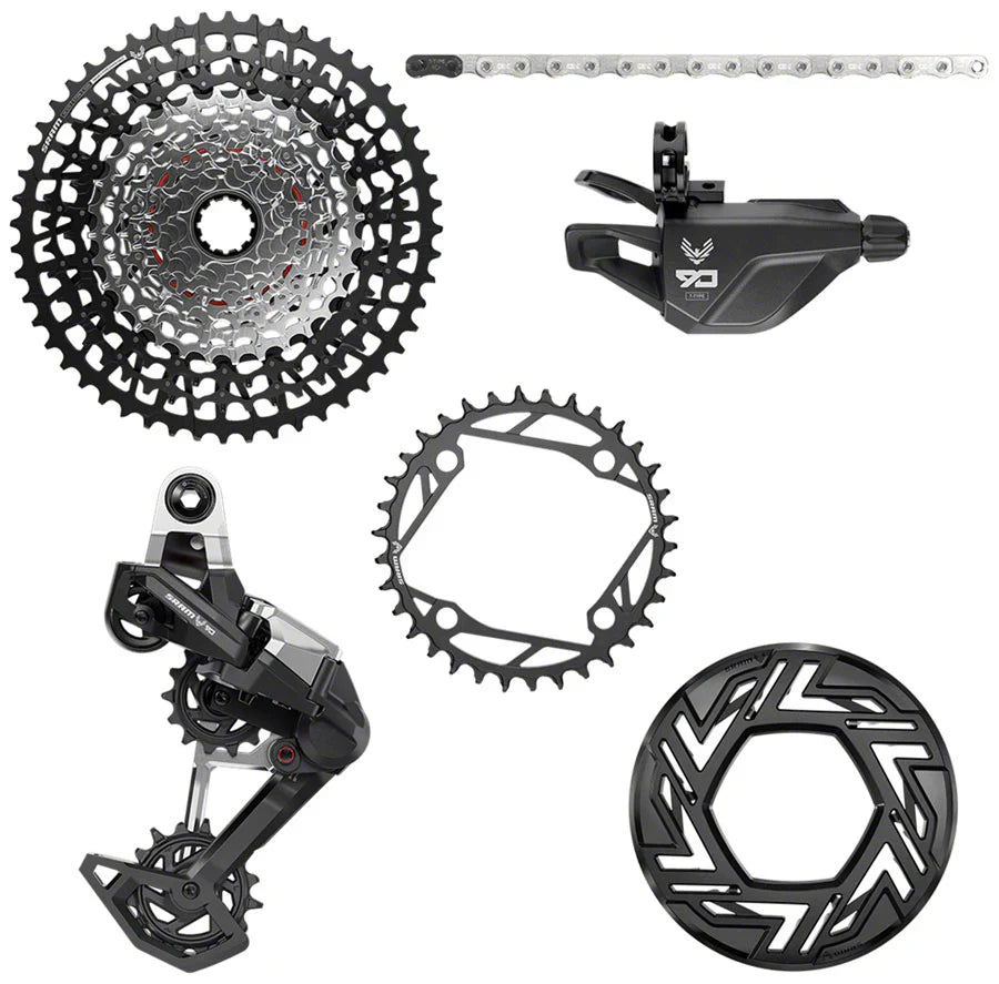 SRAM Eagle 90 DUB 12 Spd E-Bike Groupset - 104 BCD