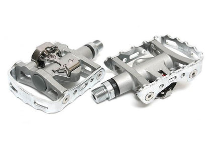 Shimano M324 Clipless SPD/Flat MTB Pedals Silver  
