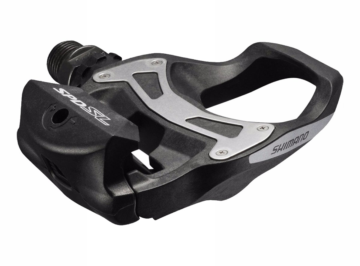 Shimano R550 SPD-SL Resin Pedals - Black Black  