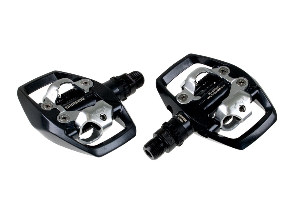 Shimano ED500 SPD Road/City Pedals - Black Black  