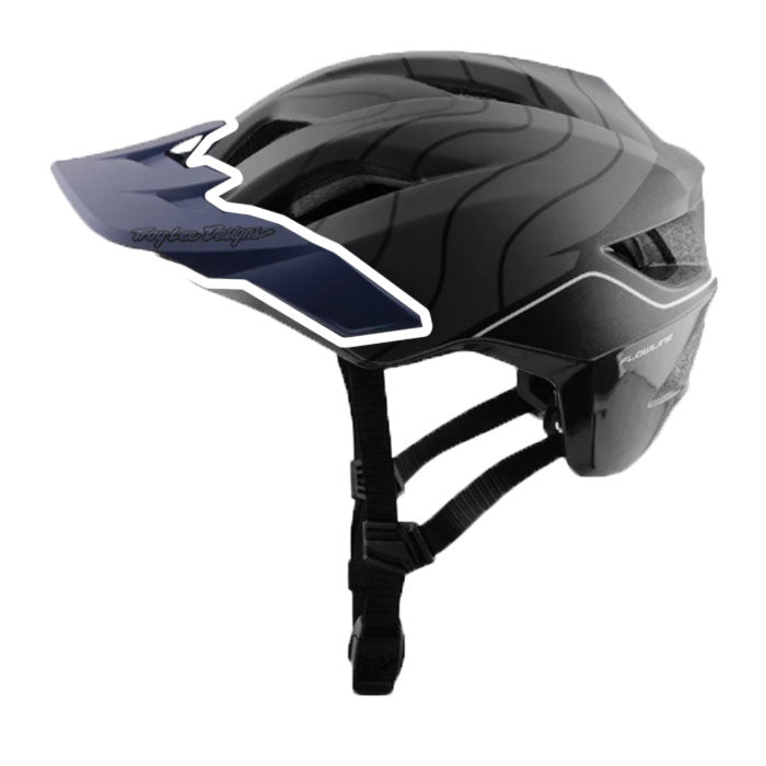 Troy Lee Designs Flowline SE MTB Helmet - Dipped - Slate-Charcoal