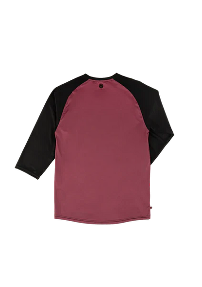 Sombrio Mayhem 2 Long Sleeve MTB Jersey - After Ride Wine