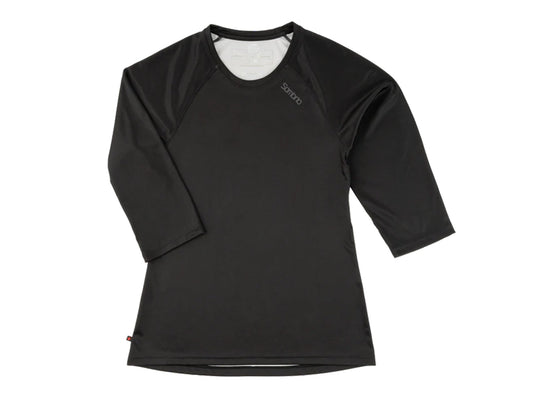 Sombrio Spruce 2 3/4 Sleeve MTB Jersey - Womens - Black