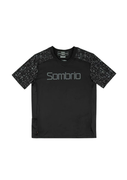 Sombrio Spur 2 Short Sleeve MTB Jersey - Mushroom Black Mushroom Black X-Small 