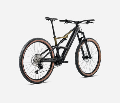 Orbea Rise SL H30 29 20mph - Diamond Black-Splash Olive Green - 2026
