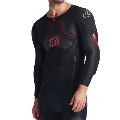 Troy Lee Designs Stage Ghost D30 Long Sleeve Baselayer - Black