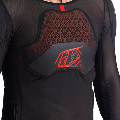 Troy Lee Designs Stage Ghost D30 Long Sleeve Baselayer - Black