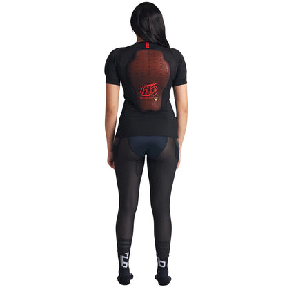 Troy Lee Designs Stage Ghost D30 Short Sleeve Baselayer - Black