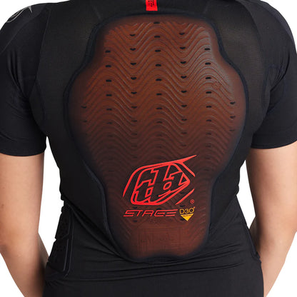 Troy Lee Designs Stage Ghost D30 Short Sleeve Baselayer - Black