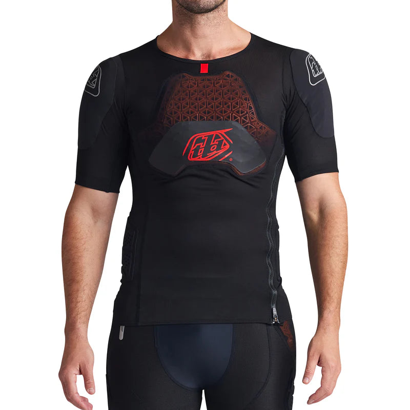 Troy Lee Designs Stage Ghost D30 Short Sleeve Baselayer - Black
