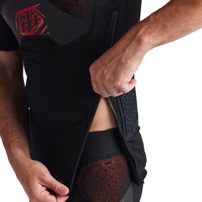 Troy Lee Designs Stage Ghost D30 Short Sleeve Baselayer - Black