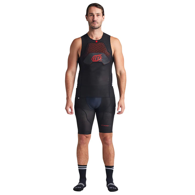 Troy Lee Designs Stage Ghost D30 Baselayer Vest - Black