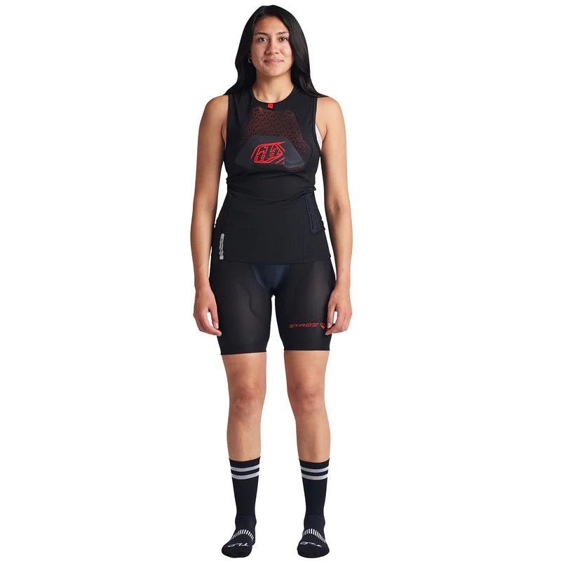 Troy Lee Designs Stage Ghost D30 Baselayer Vest - Black