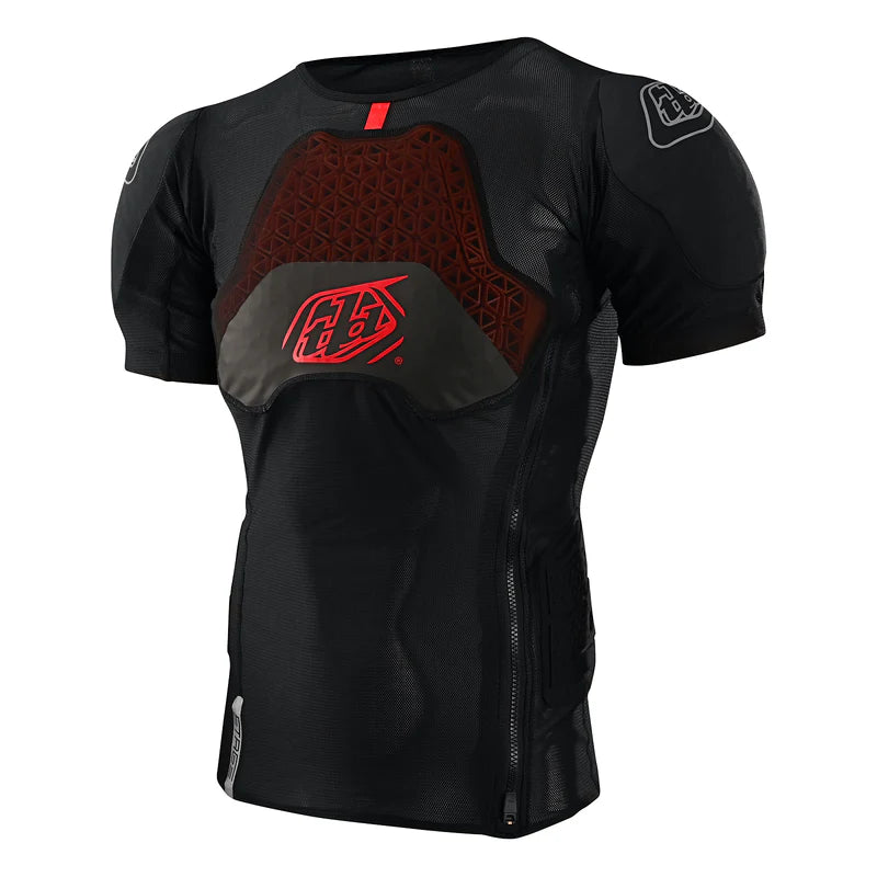 Troy Lee Designs Stage Ghost D30 Short Sleeve Baselayer - Black