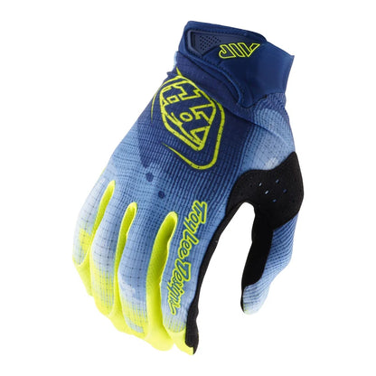 Troy Lee Designs Air MTB Glove - Illusion - Slate-Flo Yellow
